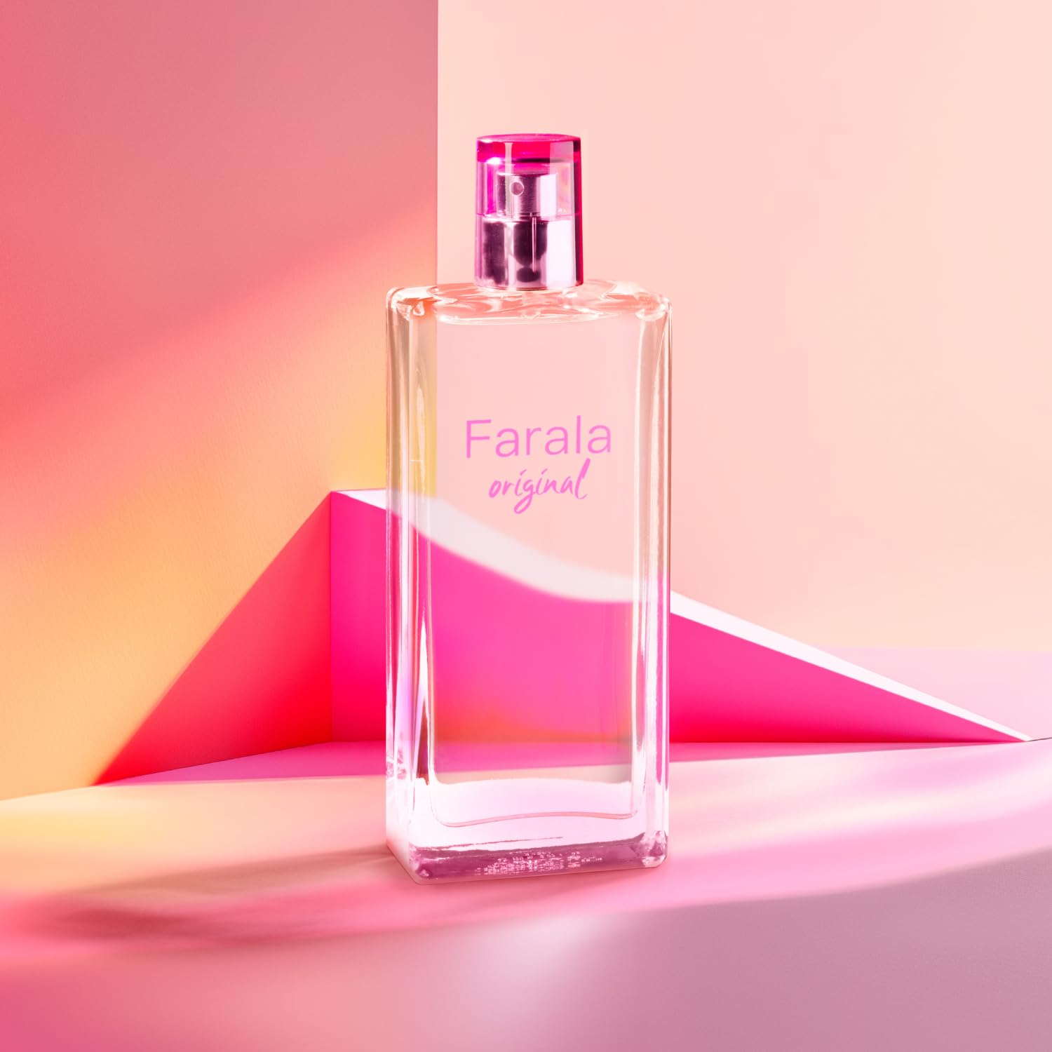 FARALA - Original 150 ml, Colonia Mujer, Perfume Formato Spray, Eau de Toilette Natural y Femenina, Aroma Floral Especiado, Fragancia Fresca, Juvenil y de Larga Duración