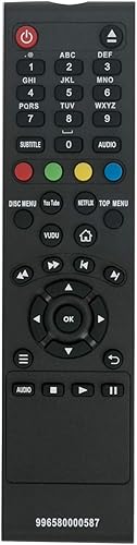 996580000587 Reemplazo de control remoto para Philips Blu-ray Disc DVD Player BDP2285 BDP2385 BDP2285F7 BDP2285F7B BDP2385F7B BDP2305 BDP2205