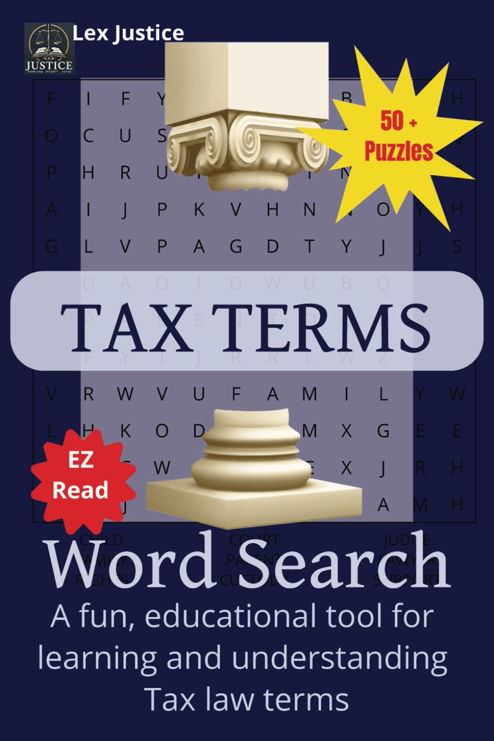 Tax Terms Word Search: A fun, educational tool for learning and understanding Tax law terms