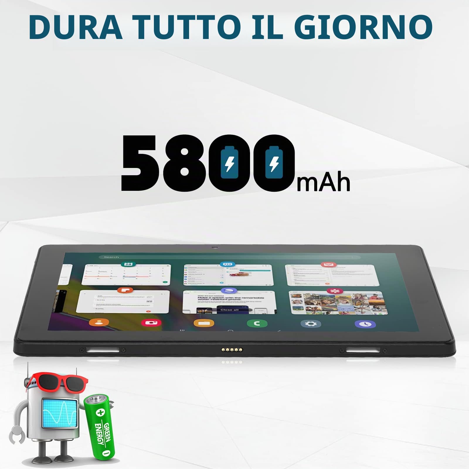 Compressa Indipendente Android 11, Disegno Con Schermo Non c'è Bisogno di 4GB/64GB, USB-C per Artista, Designer, Beginne
