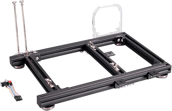 DIY Gaming Computer Case,PC Open Frame Test Bench Mini ITX Motherboard Overlock Computer Case DIY Mod Base