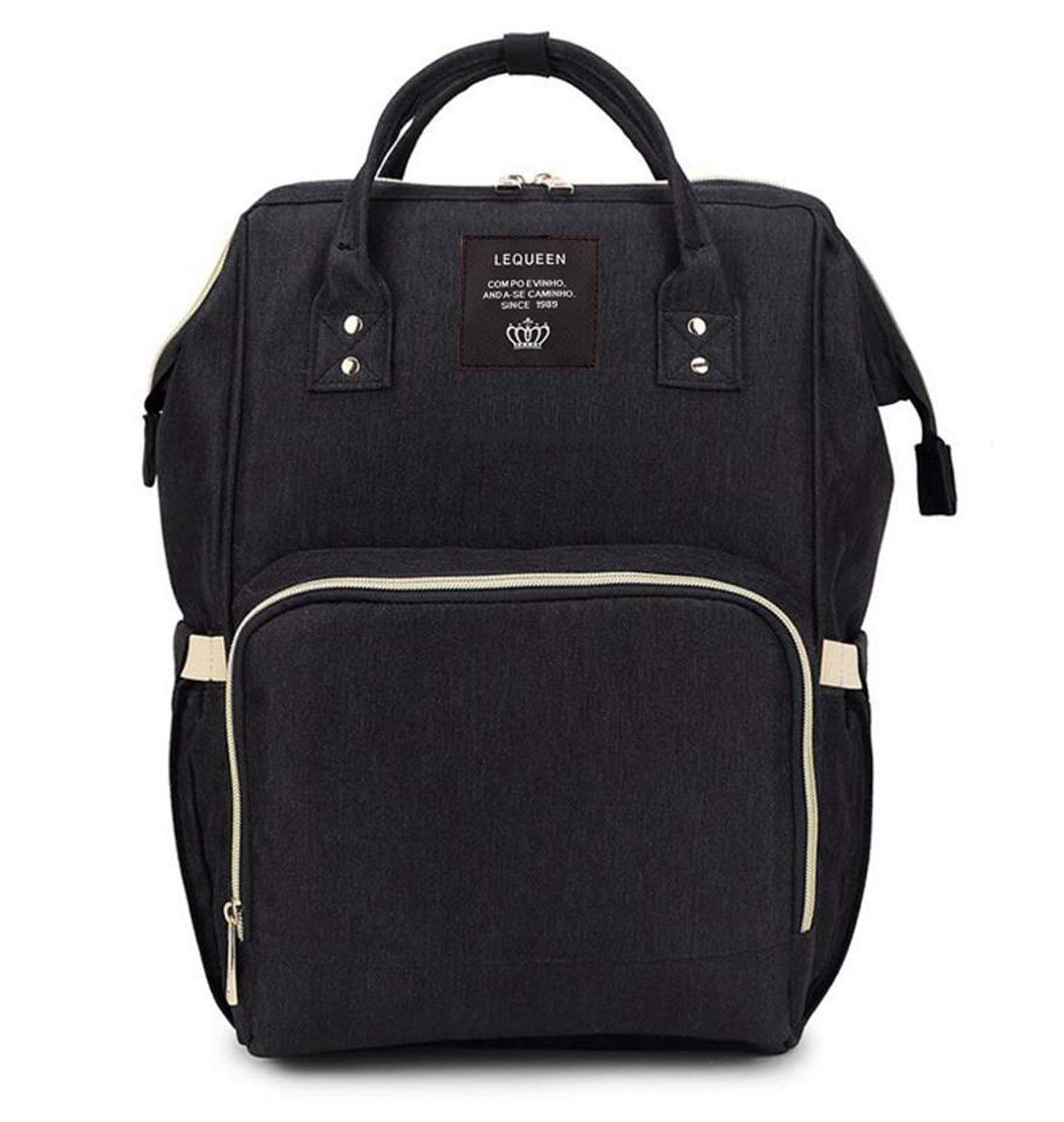 trendy dukaan Diaper Bag/Mother Backpack for Travel (Black)-picture-0