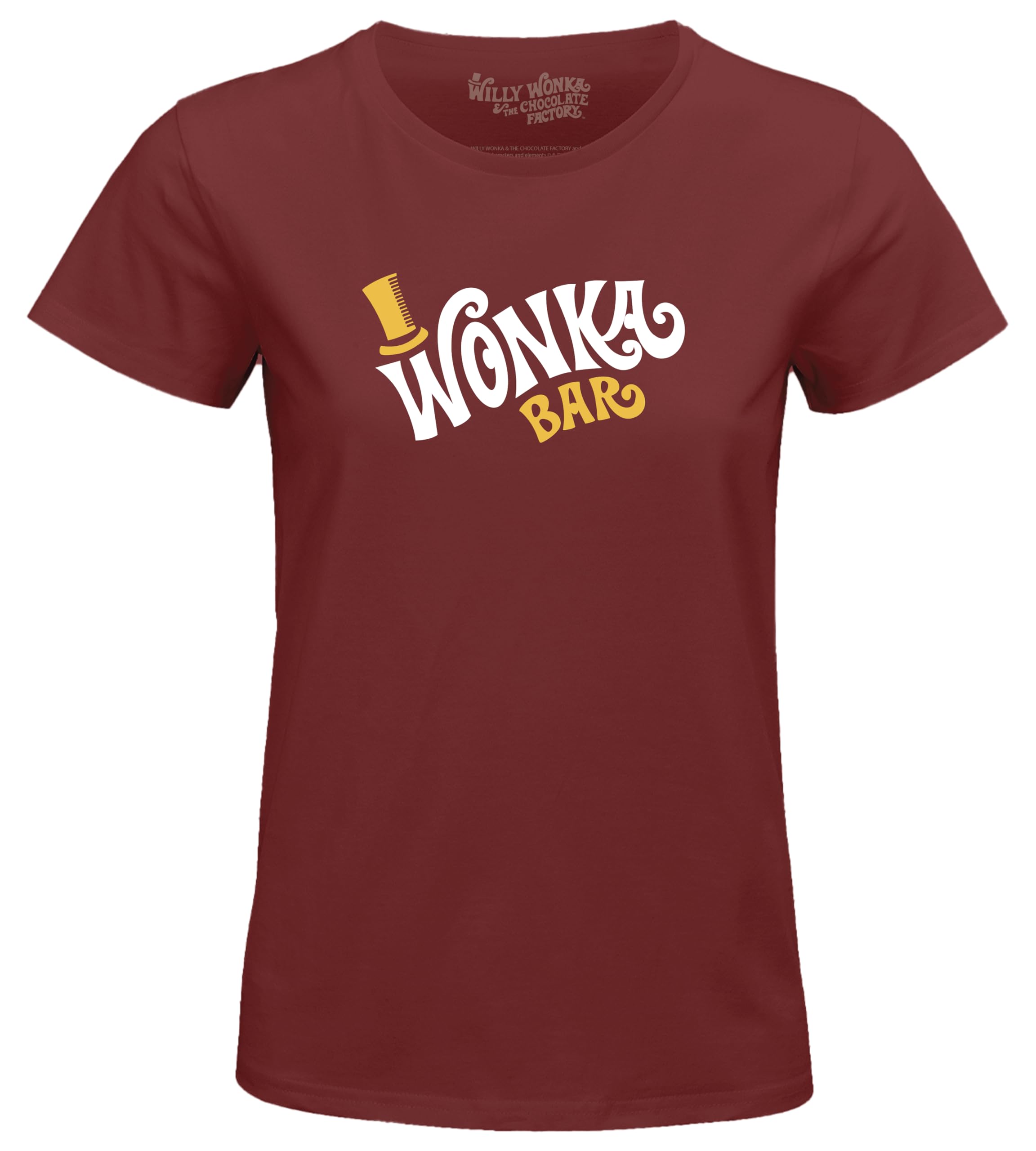 cotton division Women's T-Shirt, Burgundy, XXL