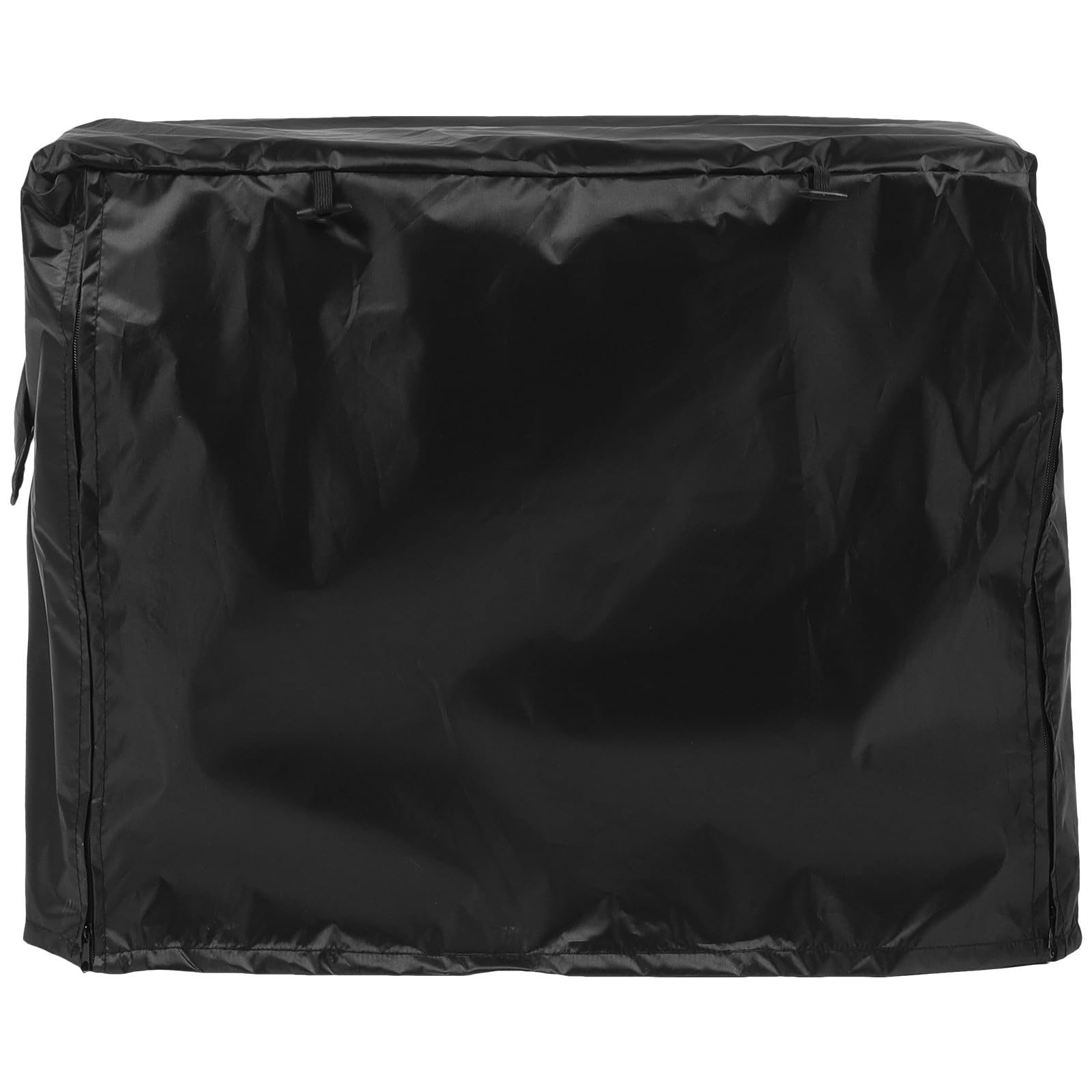 SHOWERORO Waterproof Oxford Cloth Pet Cage Cover, Privacy Dog Crate Rainproof Sleeve for Outdoor Use, Dustproof Kennel Protector 63.5x48x50.8cm Black