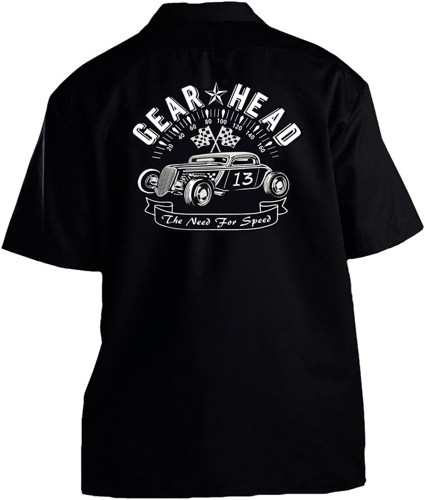GearHead Garage The Need for Speed Work Shirt