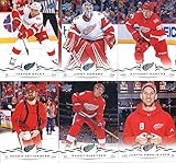 2018-19 Upper Deck Series 1 and 2 Hockey Complete Detroit Red Wings Team Set of 13 Cards: Henrik...