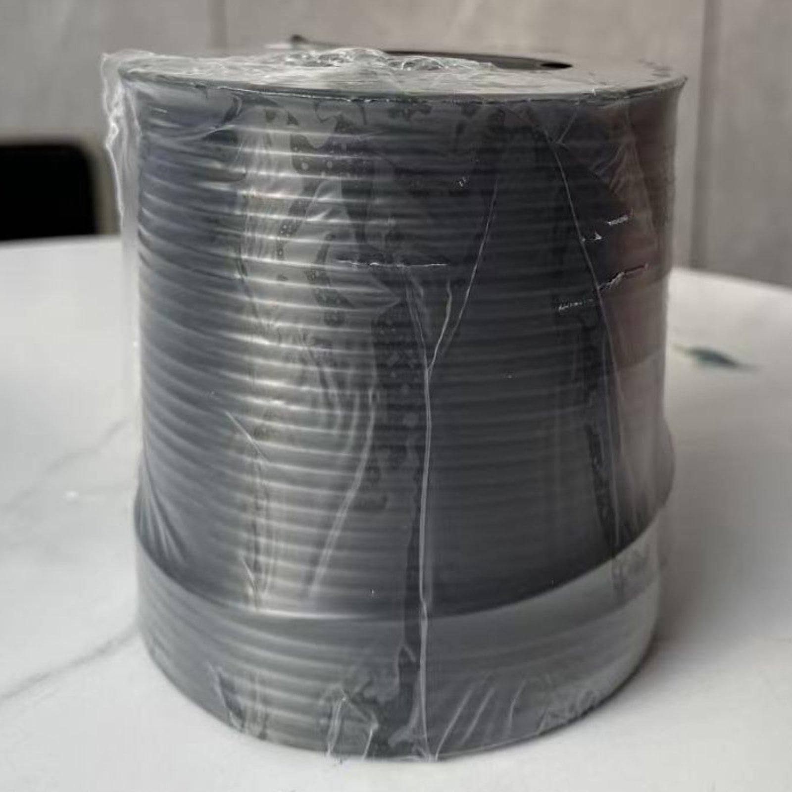 perfk Bacchette di Saldatura Rotonde in PVC, Adesivo per Pavimenti, 10 M, Bacchette di Saldatura Multifunzionali per Pavimenti in Vinile E, Nero