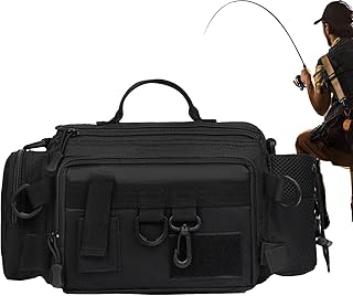 ハイキングファニーパック、フィッシングファニーパック,ポータブルフィッシングストレージウエストパック | クロスボディフィッシングスリングパック、アウトドアファニーパック、フィッシングハイキングハンティング用ランバーパック