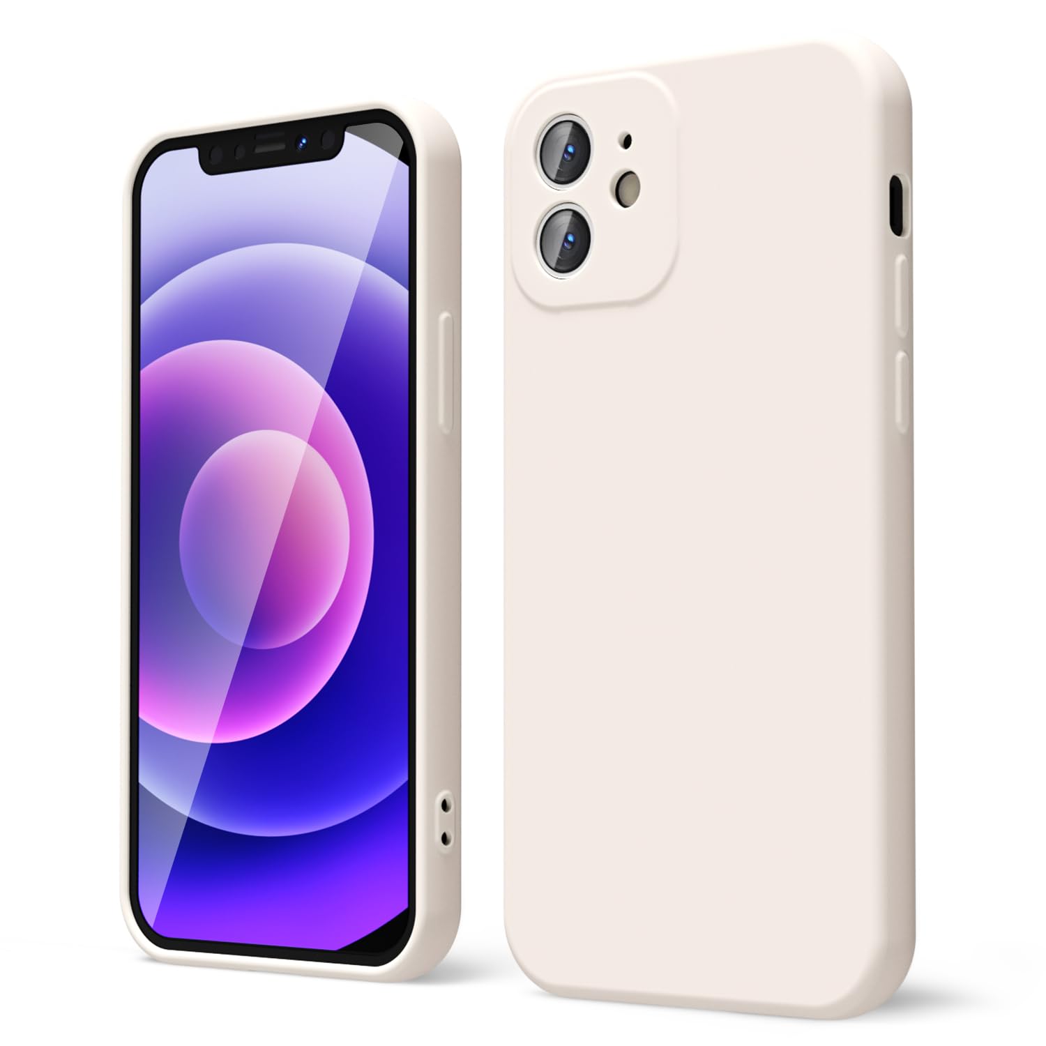 ＊iPhone 12 128GB カスタム Amazon.com: oakxco for iPhone 12 Mini Case Liquid Silicone, Soft