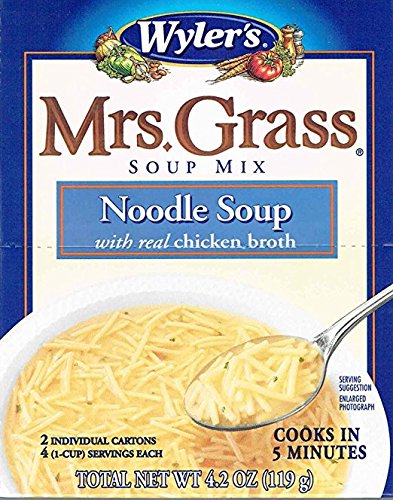 Mrs. Grass Soup Mix, Chicken Noodle, 5.0 OZ(Pack of 3)