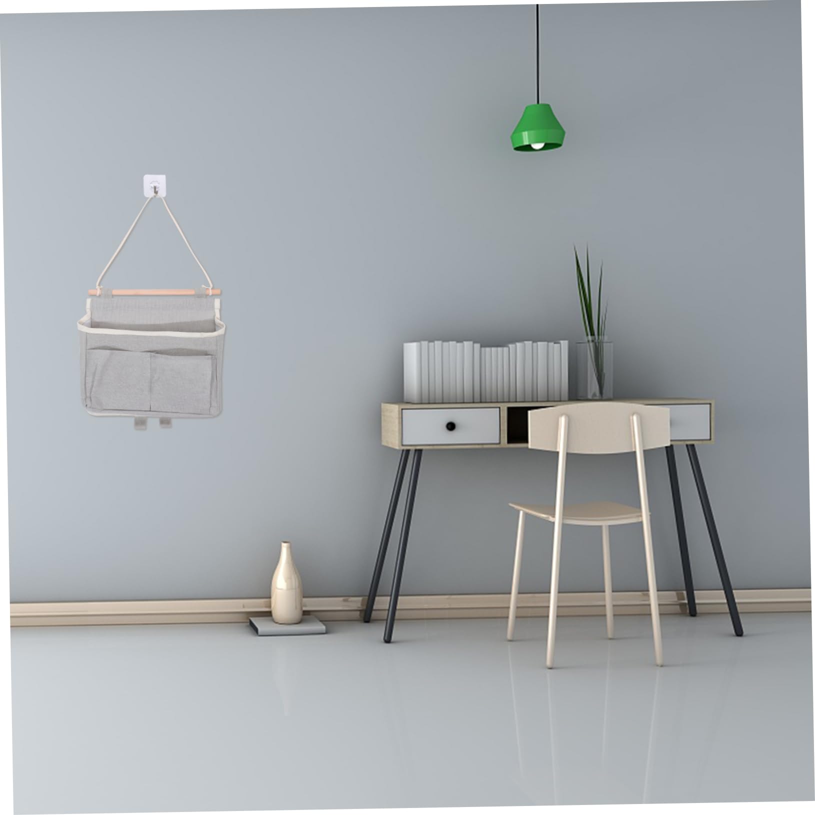 Zerodeko 4pezzi Borsa Organizzatrice Da Appendere Per Casa Multi-tasche Per Riporre Oggetti Vari Organizer Da Muro Per Cucina e Bagno
