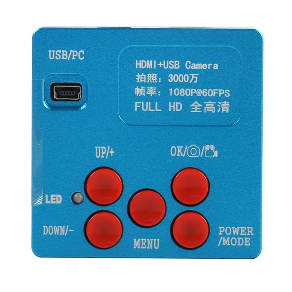 Mikroskop 30 MP 2K HDMI mikroskop kamera cyfrowa 1080P 2K 30MP przemysłowa kamera mikroskopowa HDMI