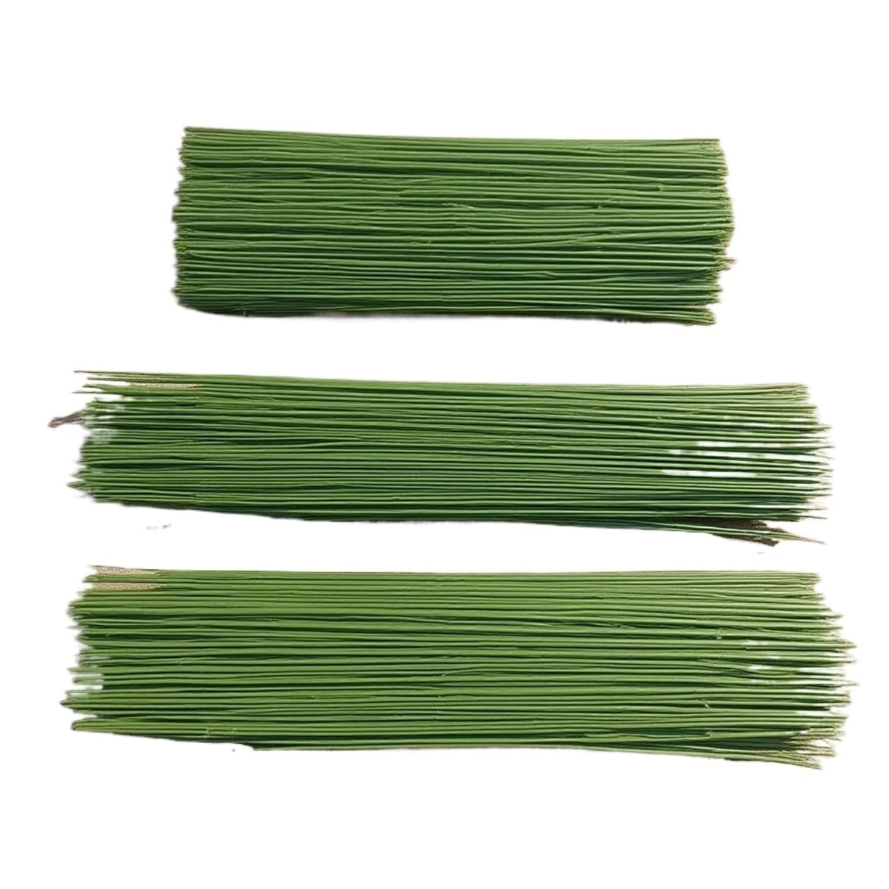HUWOYG 150Pcs DIY Craft Wedding Bouquet Home Garden Decor Supplies Decorative Flower Stems Plastic Rods For Floral Arrangement For DIY