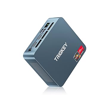 TRIGKEY S5 Mini PC, Ryzen 7 Pro 5850U(Up to 4.4GHz) 8Core