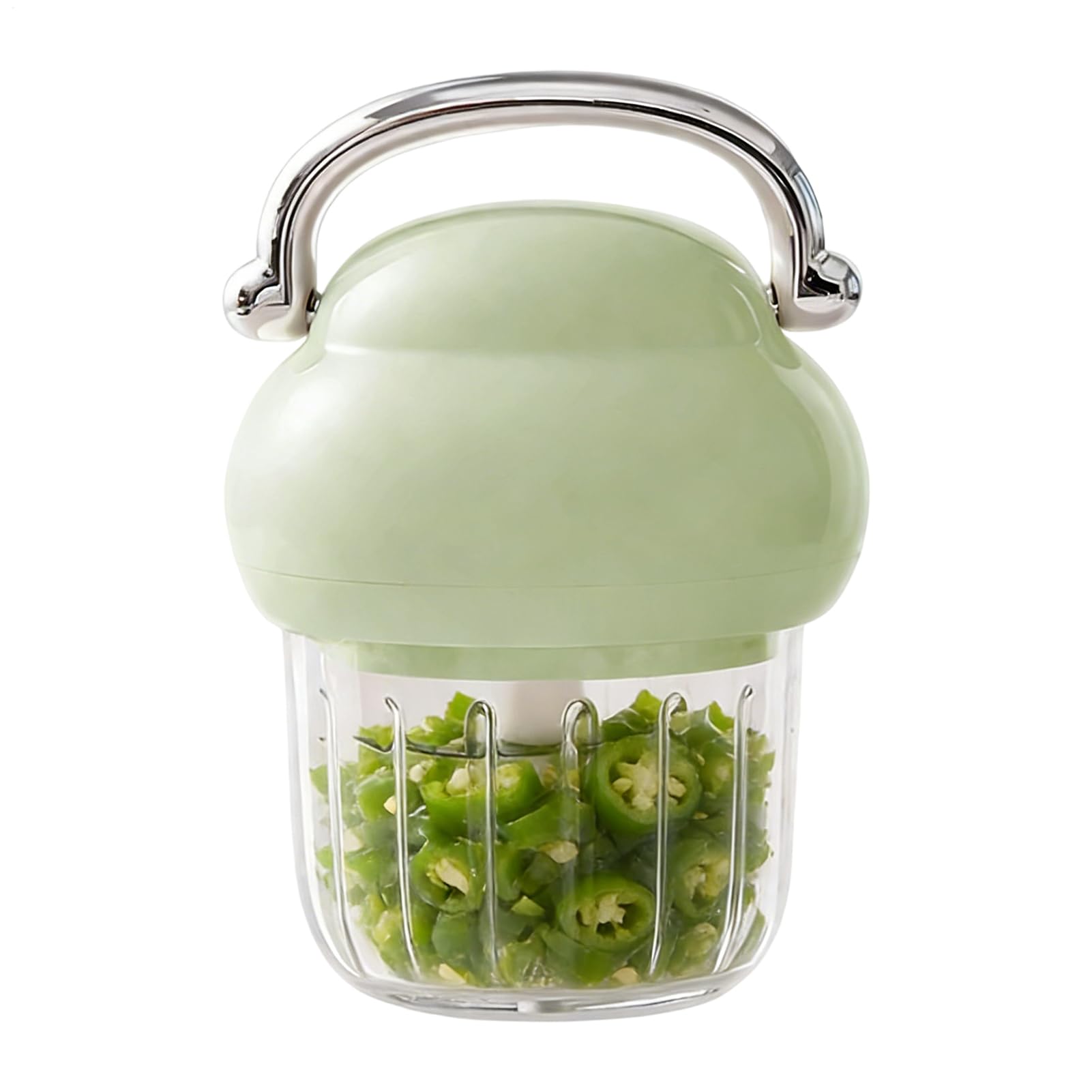 Petit hachoir à légumes électrique rechargeable de 350ml avec poignée ergonomique
