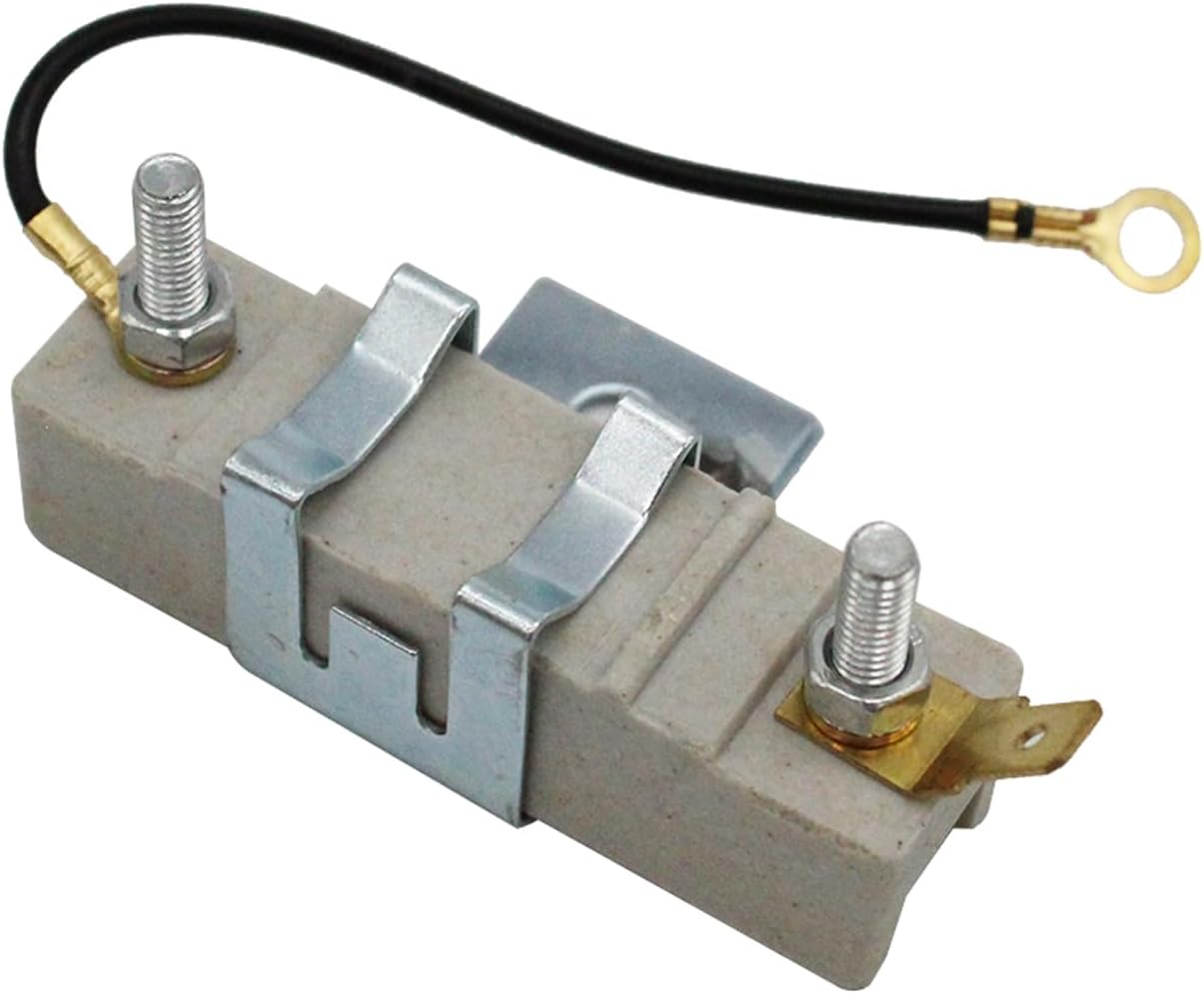 Ballast Resistor Coil Resistor for Easier Ignition with a 1.5 Ohms Ballast Coil for Car Enthusiasts and DIYers Metal,Ceramic,Random Color