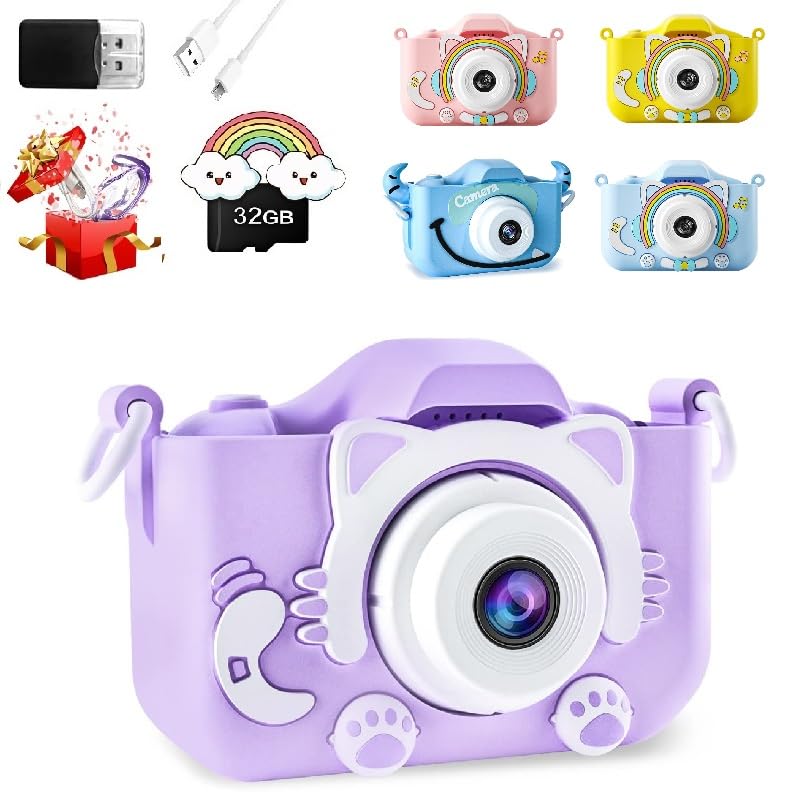 新品未使用　スリーズ　トイカメラ　4種セット Amazon.co.jp: キッズカメラ トイカメラ 4800万画素 自撮子供用カメラ