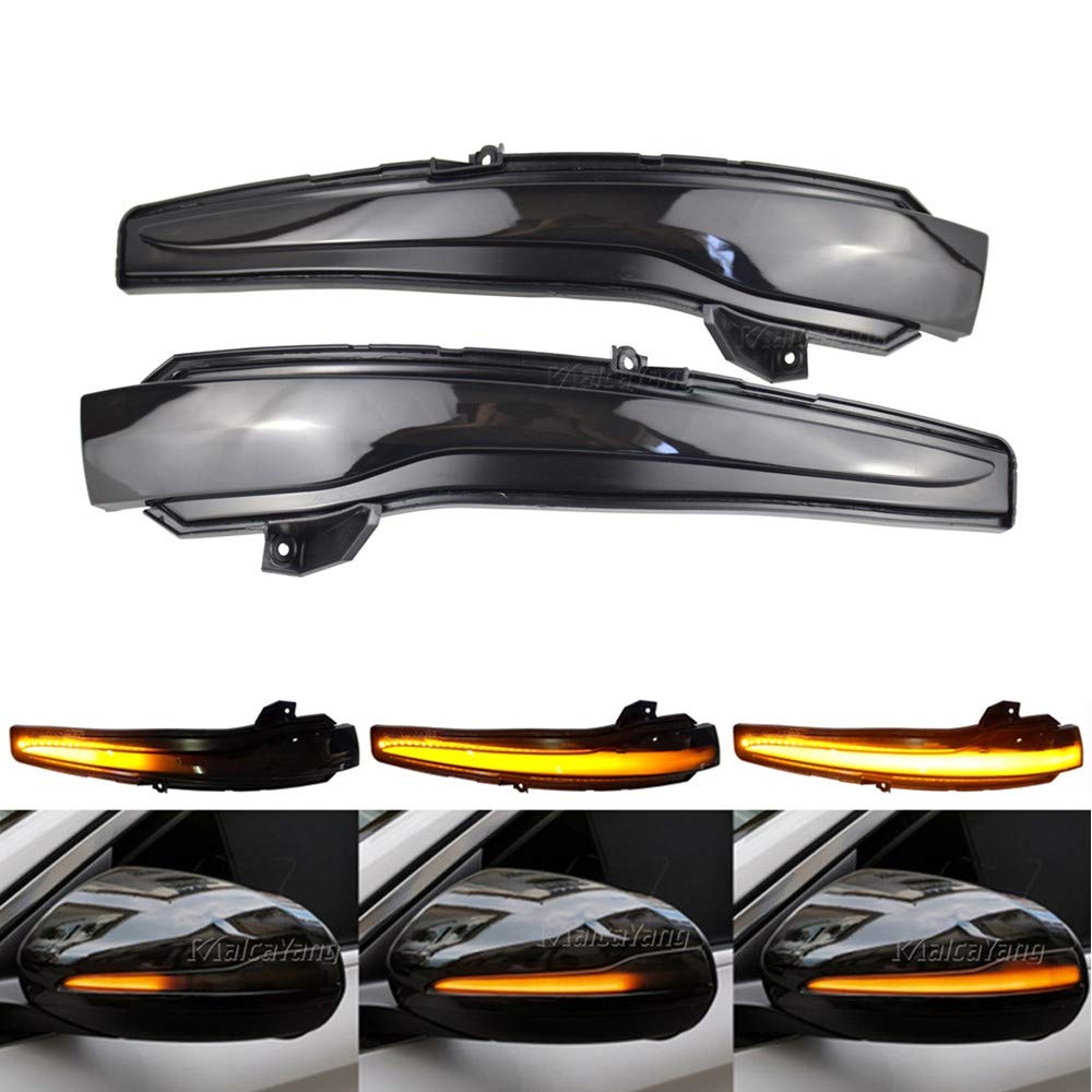 Indicatori di direzione dinamici a LED nello specchietto retrovisore per C E S GLC Class W205 X253 W213 W222