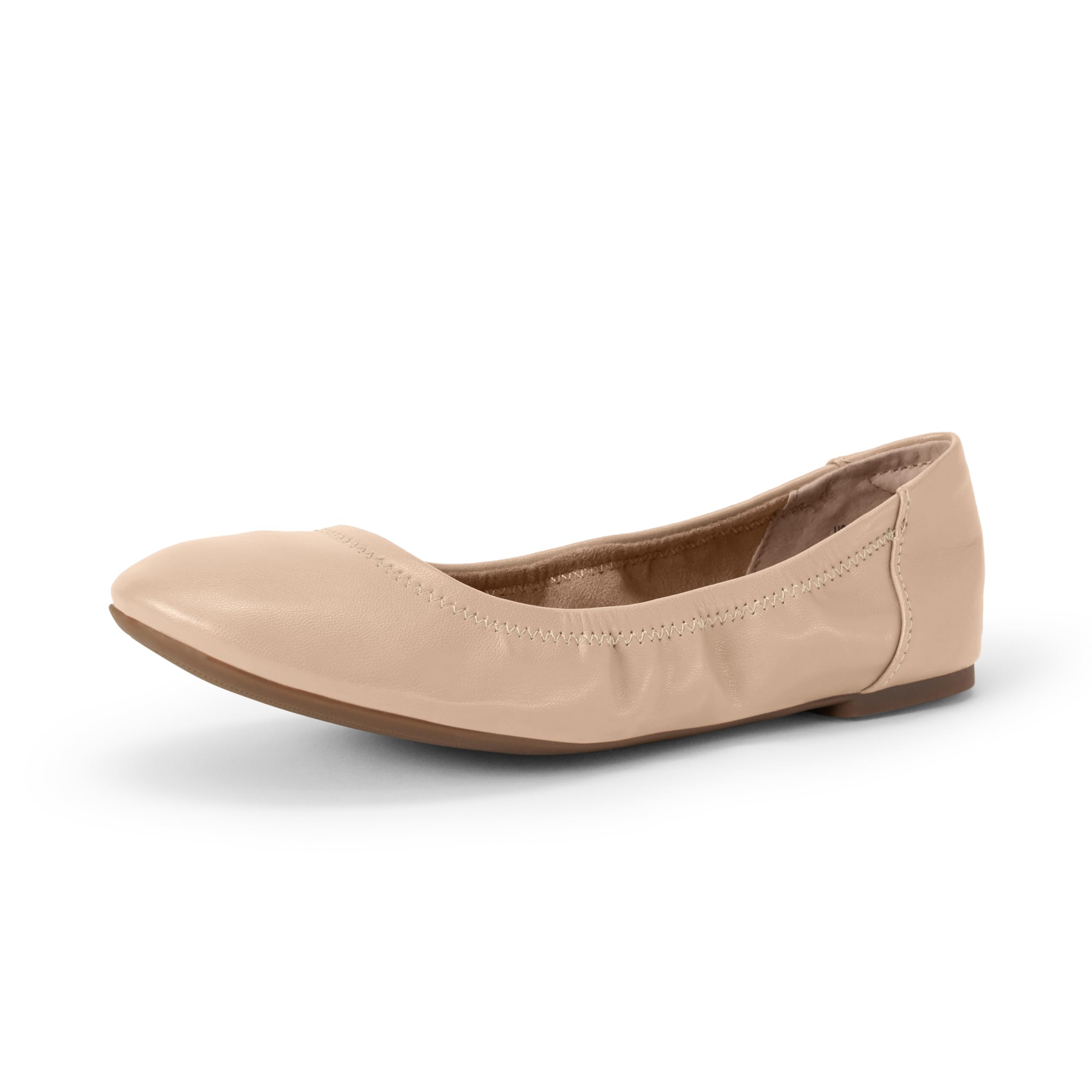 Amazon Essentials Women's Belice Ballet Flat, Blush, 9 UK Wide