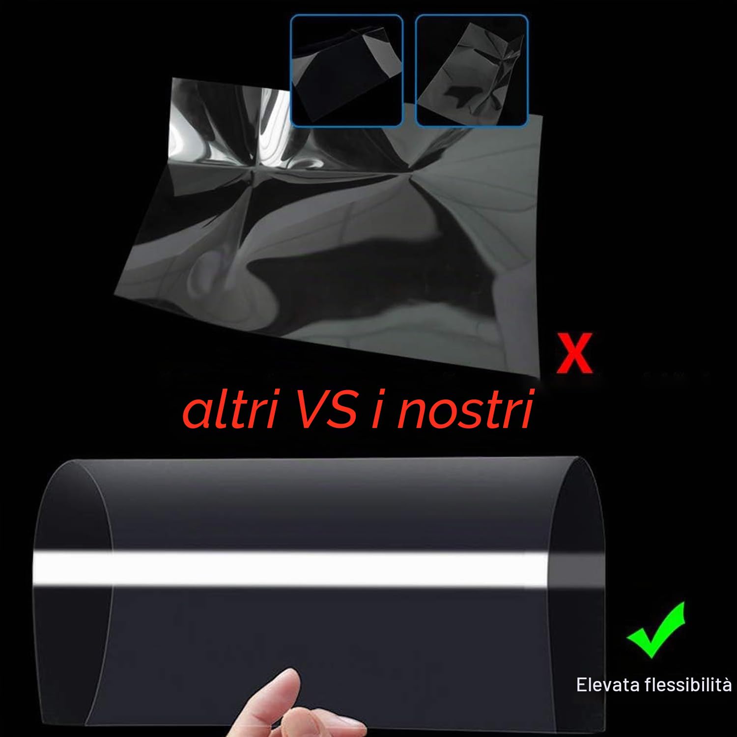 20 Pcs Fogli Vuoti per Stencil 7 mil da 30,5x61cm Fogli Plastica Trasparente Fogli Vuoti per Stencil Mylar Stencil Sheets per Creare Modelli di Taglio e Stencil, Taglio di Stencil DIY