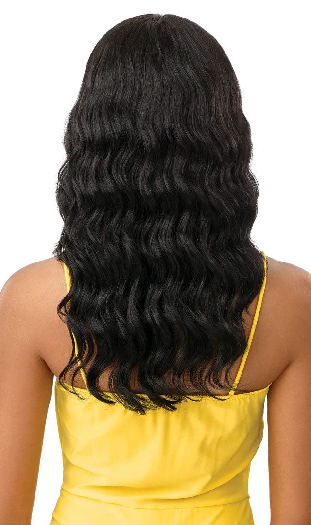 Outre The Daily Unprocessed Human Hair Lace Part Wig - HH-OCEAN BODY 20 (Natural Brown)