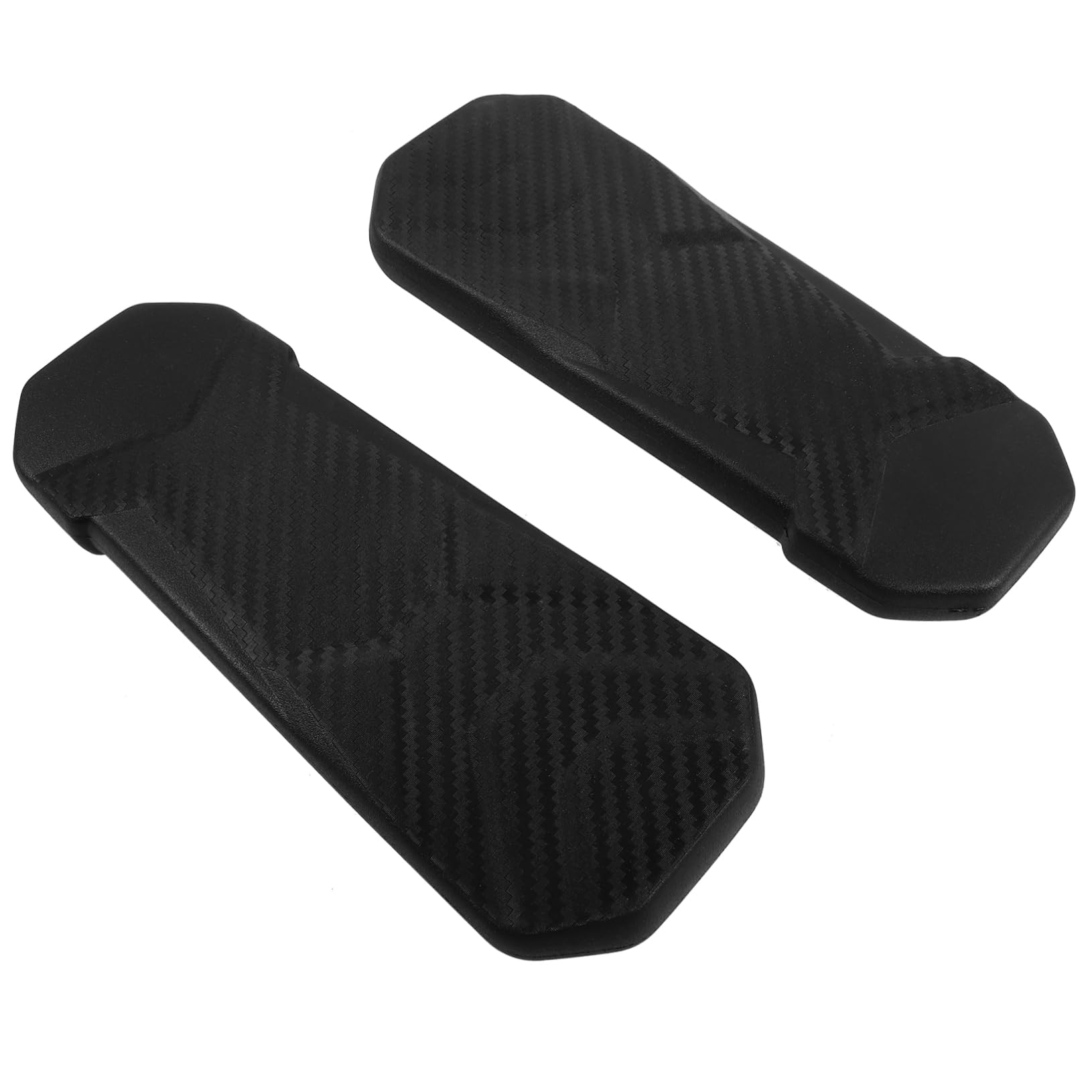 Coussin D'accoudoir Noir pour Chaise de Bureau 2 Pièces en Plastique et PU, Protège Les Bras et Augmente L'indépendance, pour Garçon et Filles et Travailleurs de Bureau