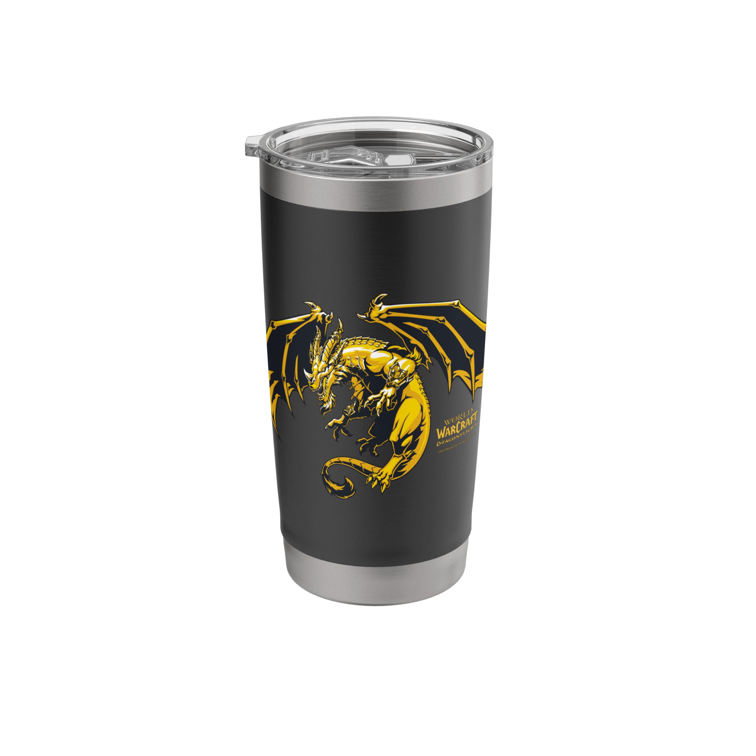 World of Warcraft Dragonflight Nozdormu The Timeless One Stainless Steel Insulated Tumbler