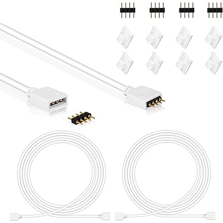 Sunity RGB LED Strip Light Extension Cable