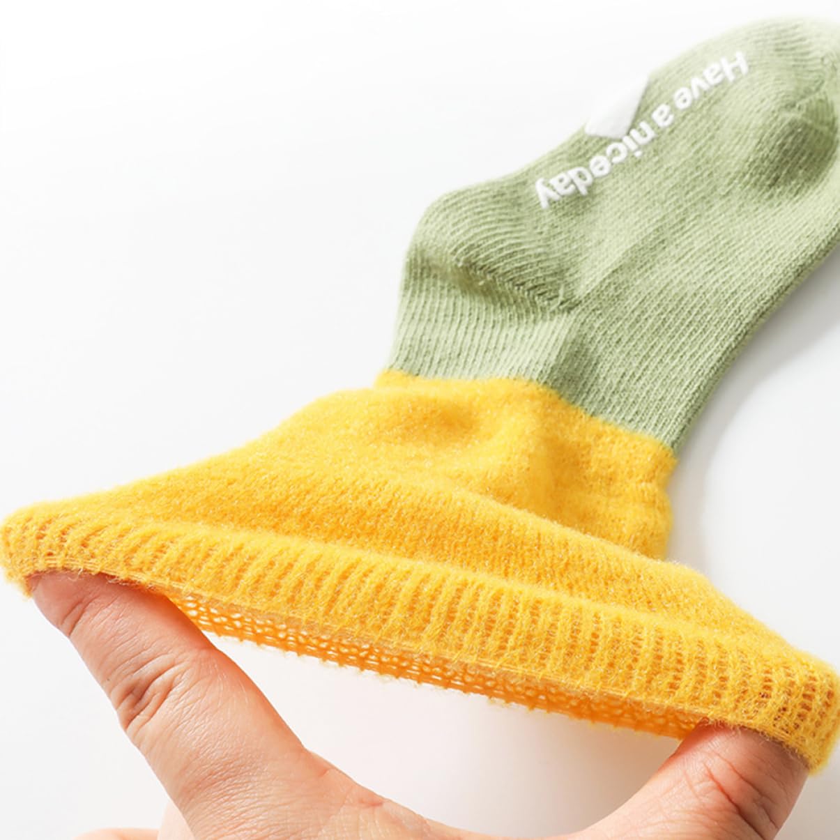 GALPADA 15paare Rutschfeste Socken Für Kleinkinder Warme Und Bequeme Socken Mit Grips Für Laufen Und Krabbeln Für Monate Alte Jungen Und Mädchen Sockenlänge