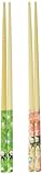 My Neighbor Totoro Bamboo Chopstick 2 Sets -Anti-Slip Grip for Ease of Use - Authentic Japanese Design - Lightweight, Durable and Convenient