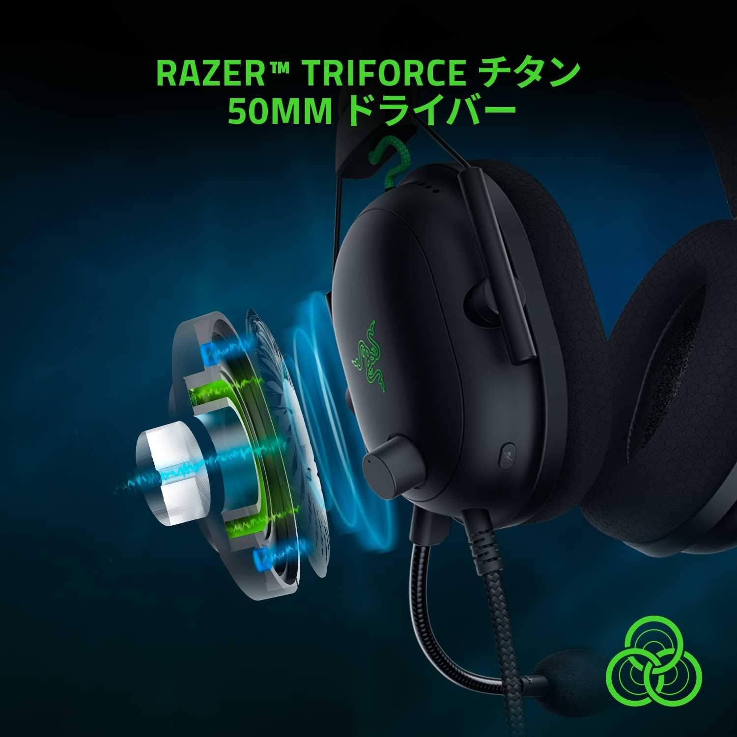 Amazon.co.jp: Razer BlackShark V2 ゲーミングヘッドセット USB