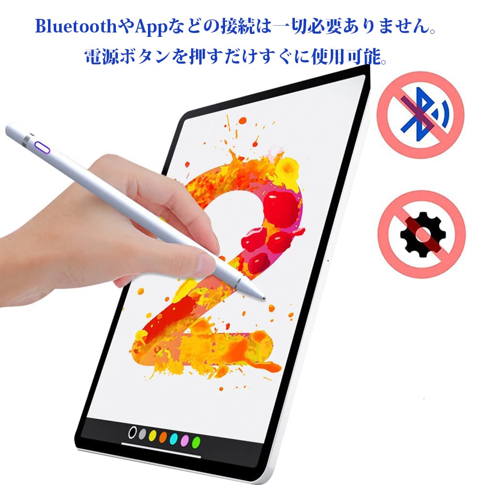 Amazon.co.jp: タッチペン スタイラスペン 極細1.5mm銅製ペン先 超高