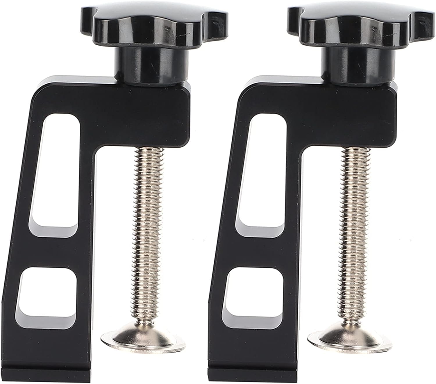 Pince de fixation anti-vibration en aluminium pour sécuriser les coupes sur scie