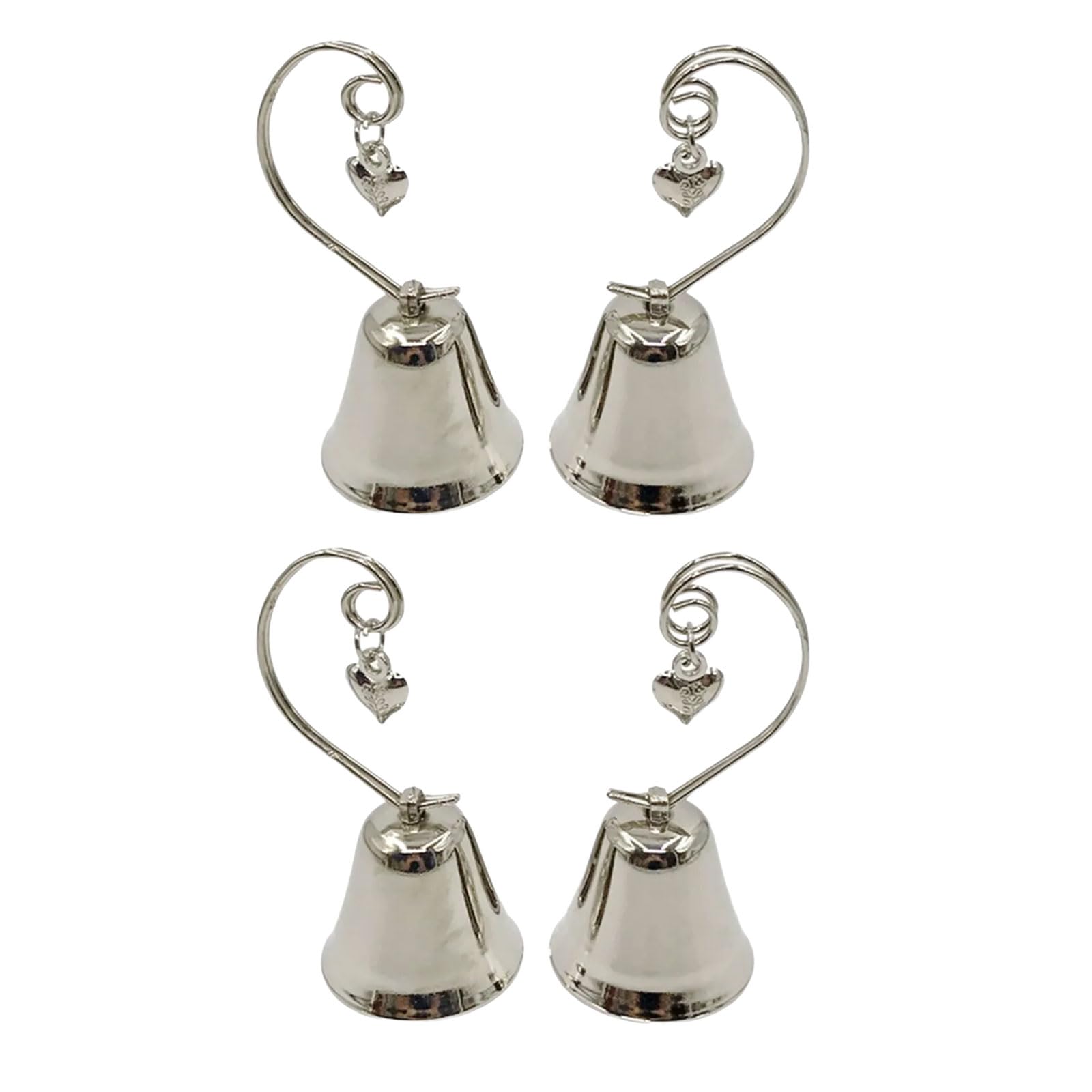 PANGBOER Bells Shaped Place Cards Holder Alloy Table Decoration for Wedding Party Reception Photo Display Clip Tender Party Decoration Toll