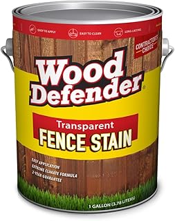 Wood Defender Transparent Fence Stain Cedar Tone Gallon