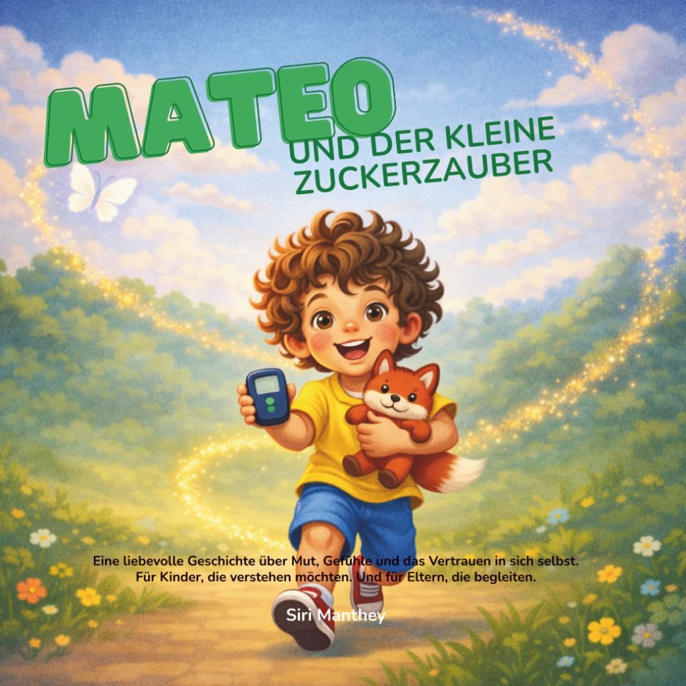 Mateo und der kleine Zuckerzauber: Diabetes Typ 1 I Aufklärung I Kinderbuch I Jungen Mädchen I Buch I Kita I Kindergarten I Schule I Eltern I Ratgeber I Autoimmunkrankheit