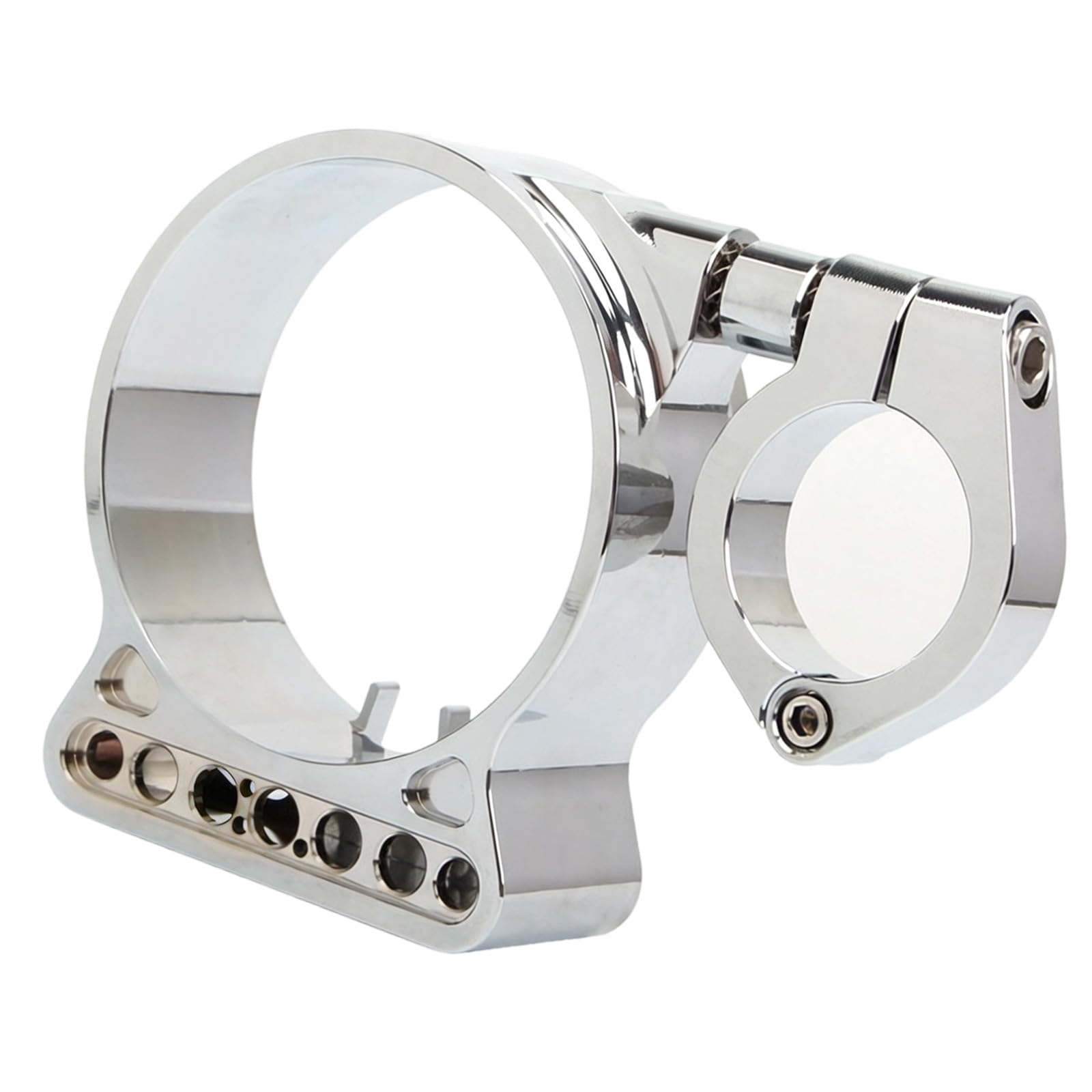 Zbiianxer A Motorcycle Side Mount Gauges Holders Luminum Lloy Speedometer Bracket For 1993-2015 Fxd 93-05 Bike Model Bike Meter Parenthesis