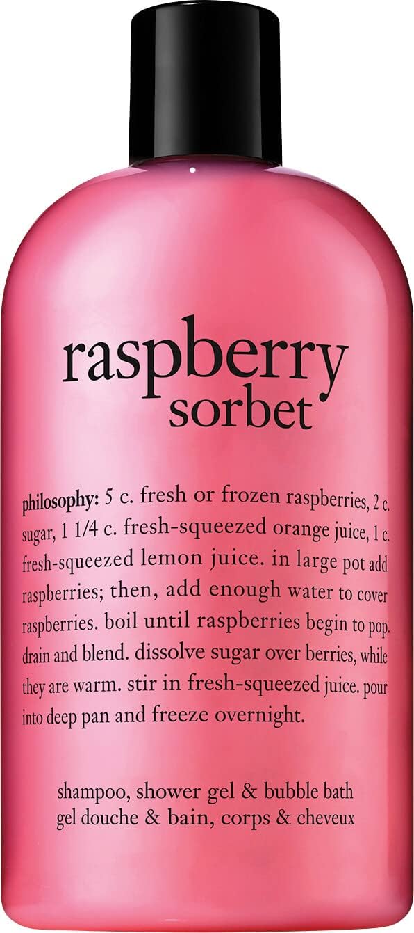 Bath & Shower Gels by philosophy Raspberry Sorbet Shampoo, Shower Gel
