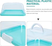 Vista 6 de Caja de pastel portátil para tartas, portador de pasteles portátil, soporte para tartas, almacenamiento de pasteles, contenedor de tartas