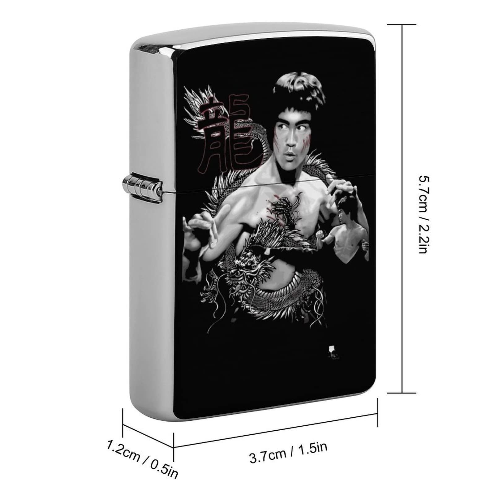 Amazon.co.jp: ジッポーライターケース Bruce Lee ブルース・リー 