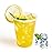 JOLLY CHEF   5 oz Clear Plastic Cups,5 Ounce Disposable Cups for Picnic, BBQ, Travel, Halloween, Christmas Parties and Events