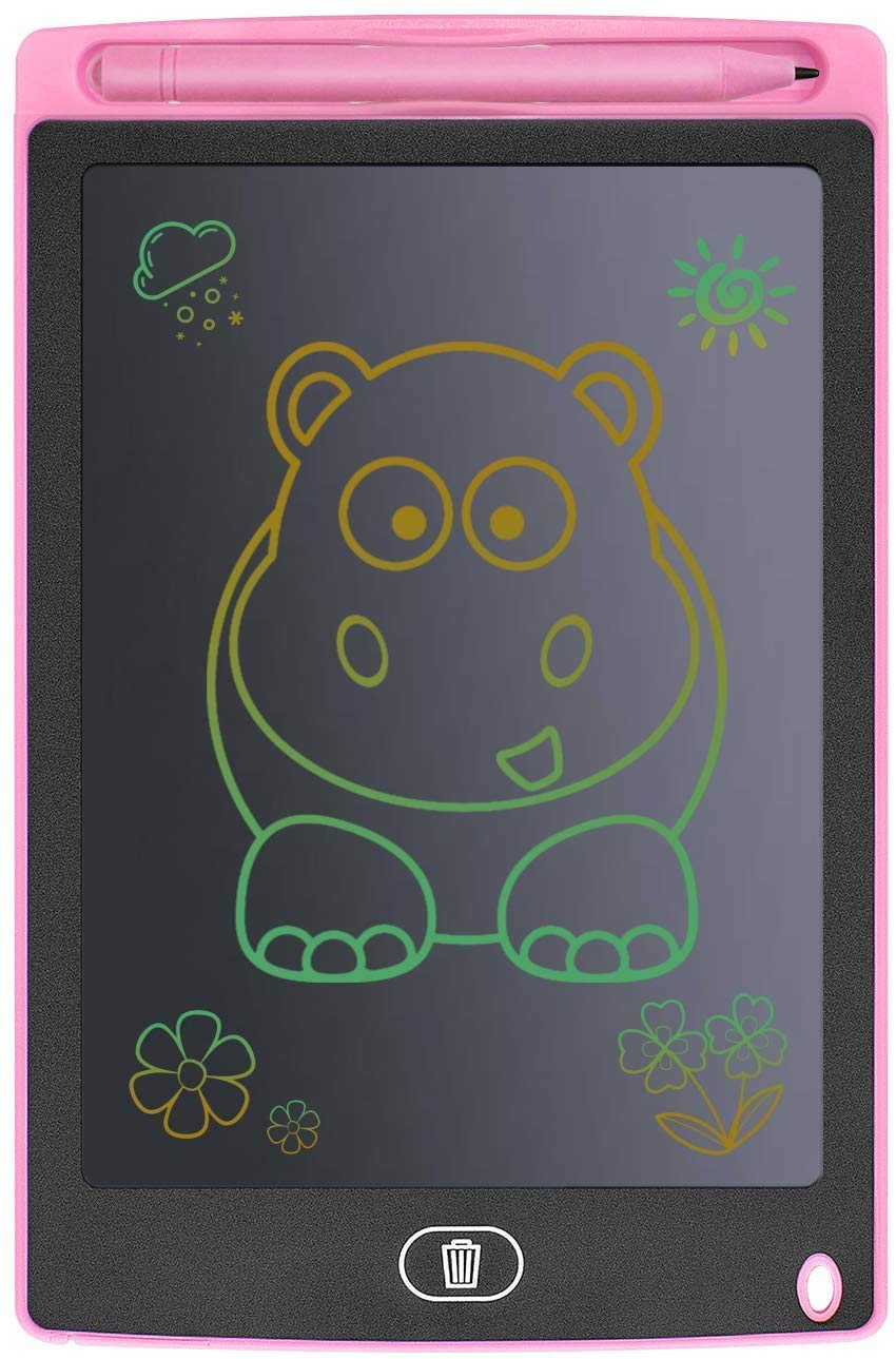 Aibrisk | Writing pad | Drawing Tablet | Graphic Tablets | Tab with Pen | Electronic LCD Kids Tablet, 8.5Inch Screen, Writing Tablet Remove Button,Multicolor