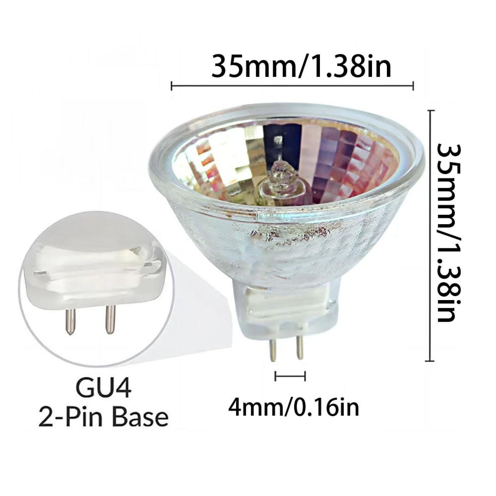 6 PC MR11 10 W 220V Żarówka halogenowa MR11 35 W Projektor Halogenowy GU4 dwubiegunowy reflektor reflektor ciepła biel ściemnialna 20 W