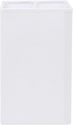 Lurrose Square Lamp Shade Replacement Mini Lamp Shade Linen Lamp Shade Square Cloth Lampshade Replacement Lamp Cover for Floor Light Table Lamp ( White ) Chandelier Shades Tall Square Lamp Shades