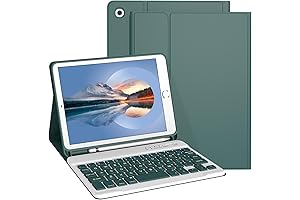 iPad Mini 4 Keyboard Case | Detachable Folio with Pencil Holder | 3 System Support