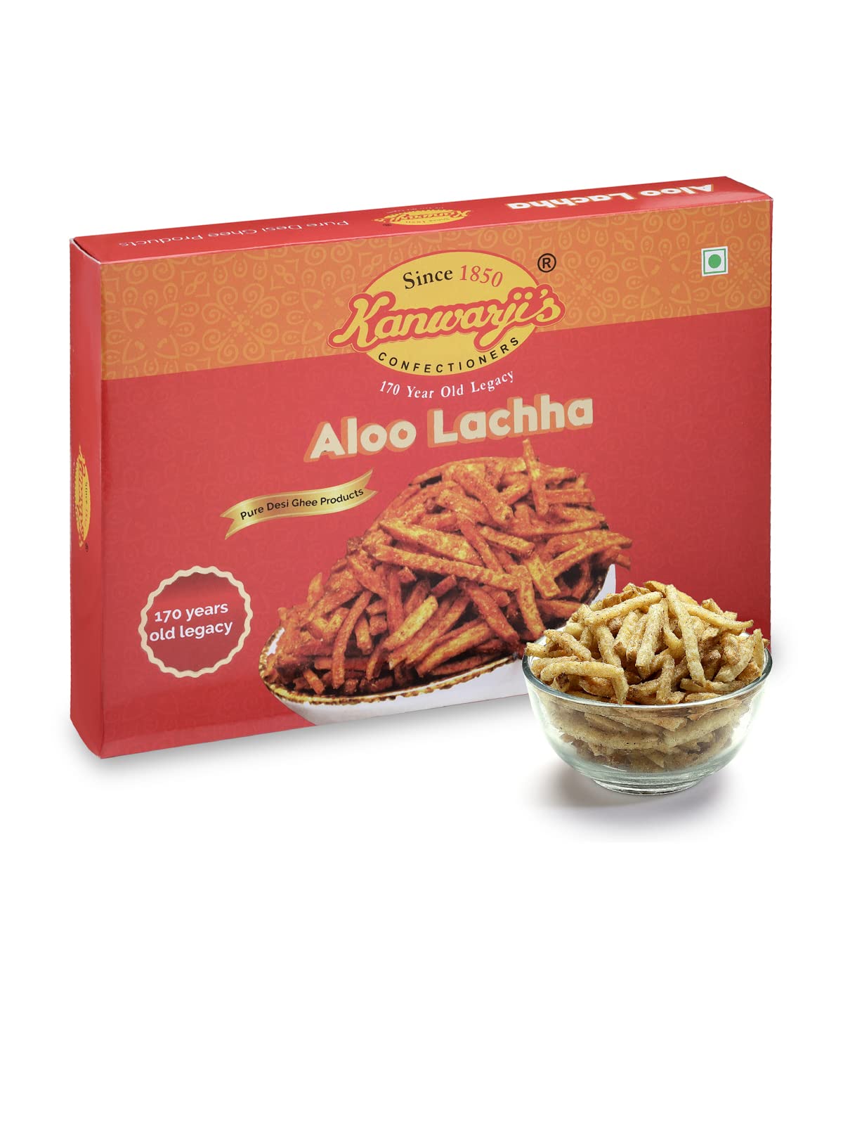 Kanwarjis Confectioners|NAMAK PUDINA LACHCHA|Indian Snacks|Homemade and Ready to Eat Tea Time Snacks|Namak Pudina Lachcha (400gm) (B09J3ZMXJT) Amazon Price History, Amazon Price Tracker