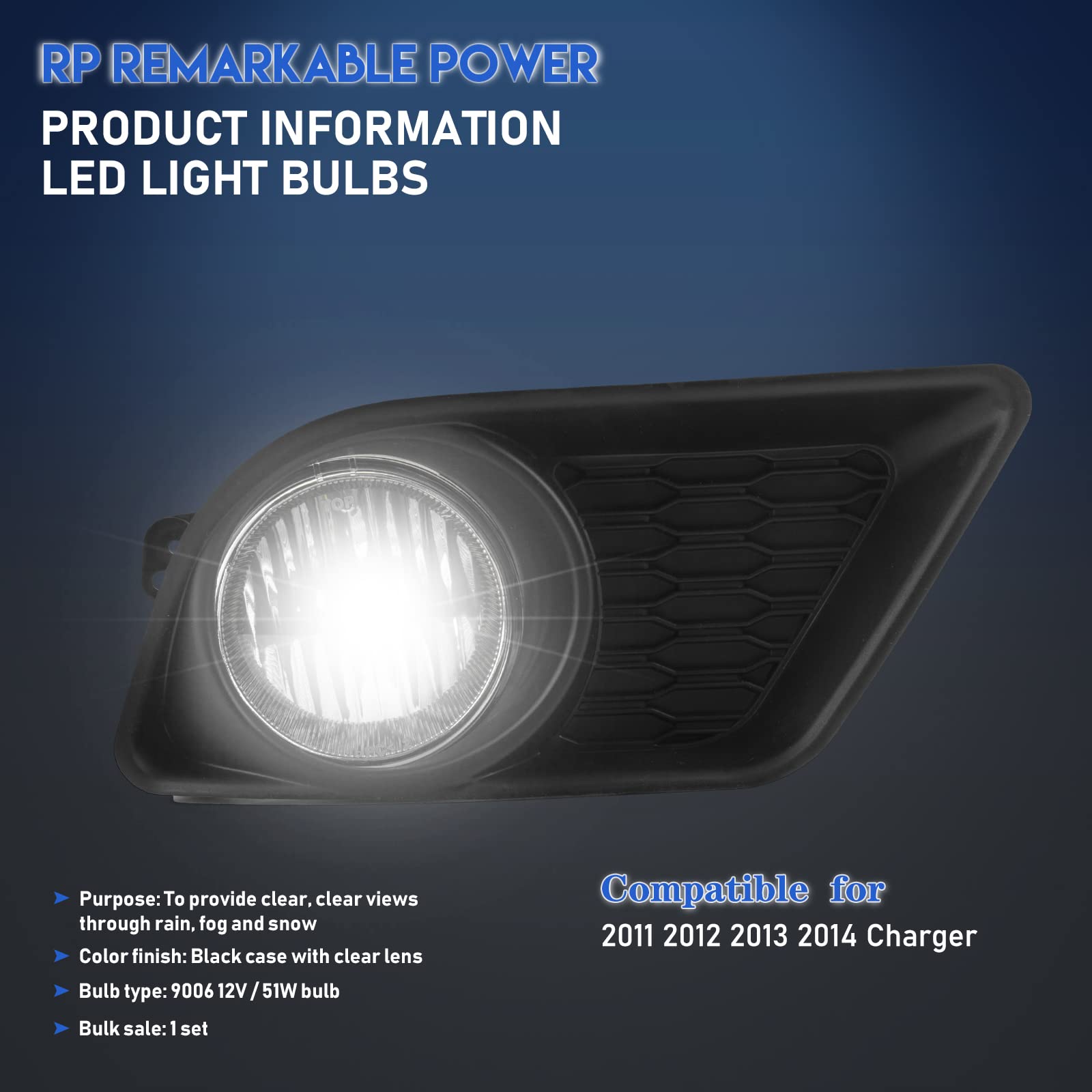 Dodge Charger Fog Lights 2011-2014 DODGE CHARGER SRT8 ORACLE LED PROJECTOR FOG HALO KIT-WATERPROOF Dodge Charger Fog Lights 2011-2014 DODGE CHARGER SRT8 ORACLE LED PROJECTOR FOG HALO KIT-WATERPROOF
