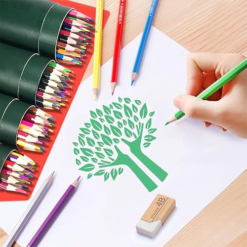 Miniatura 6 de 16 plantillas de árbol para pintar sobre madera, plantilla de árbol de la vida de 6 x 6 pulgadas, plantilla de dibujo de palmera pequeña para