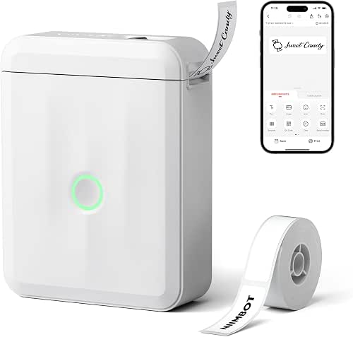NIIMBOT D110 Mini Label Maker Machine with Tape for Home
