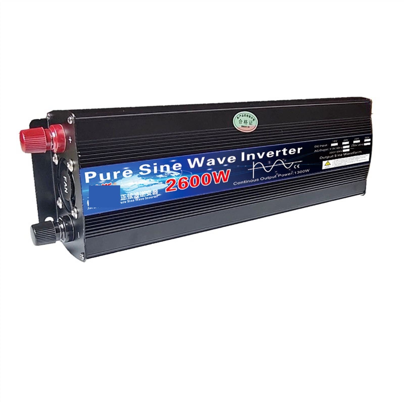 Przetwornica Napięcia, Czysta fala sinusoidalna przetwornica 12V/24V 220 1000w 2000w 2600W transformator napięcia DC12V do AC konwerter wyświetlacz LED(2000W,12V)